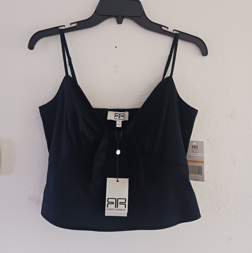 Robert Rodriguez Front Tie‎ V-Neck Camisole